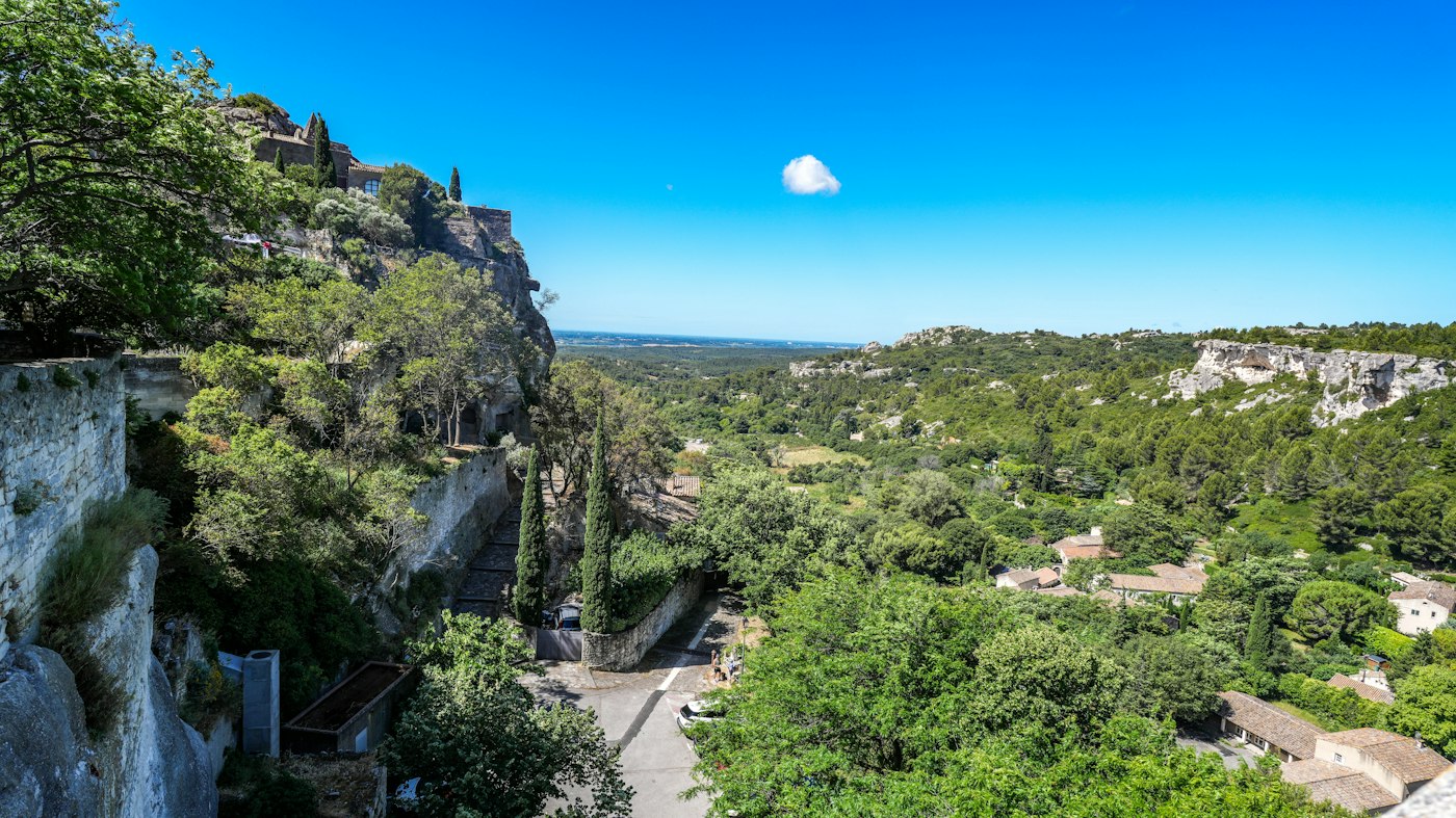 Village perché de Provence épinglé sur la carte